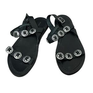 Treasure & Bond Black Sandals With Straps - Size 7.5